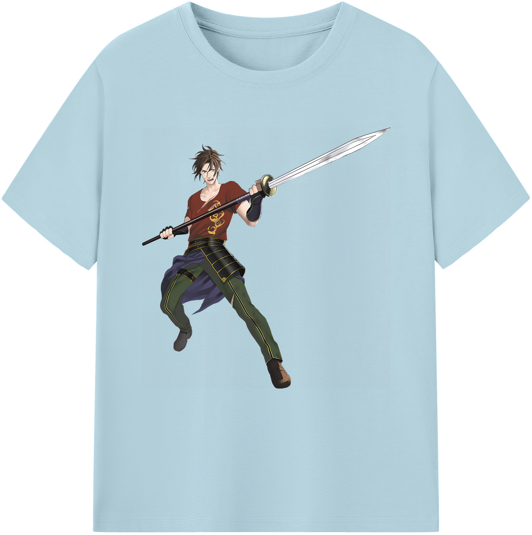 （画像用） 刀剣乱舞 Touken Ranbu 綿100％半袖Tシャツ（フロントプリント）